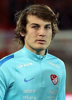 Çağlar Söyüncü(fourth captain) - Turkey National Football Team player