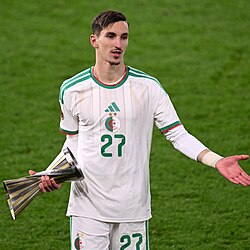 Adil Boulbina - Algeria National Football Team player