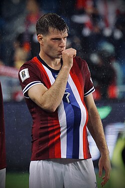 Alexander Sørloth - Norway National Football Team player