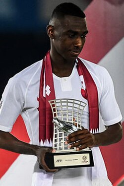 Almoez Ali - Qatar National Football Team player