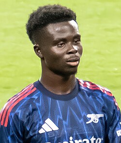 Bukayo Saka - England National Football Team player