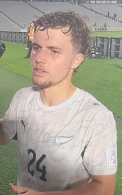 Callan Elliot - New Zealand National Football Team player