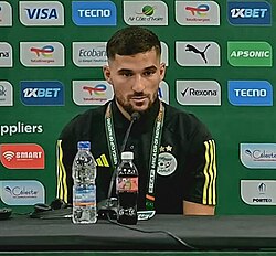 Houssem Aouar - Algeria National Football Team player