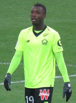 Nicolas Pépé(fifth captain) - Ivory Coast National Football Team player