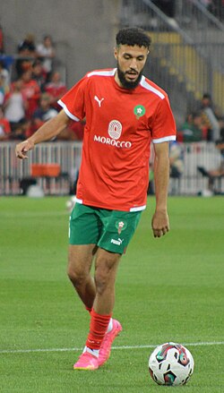 Noussair Mazraoui - Morocco National Football Team player