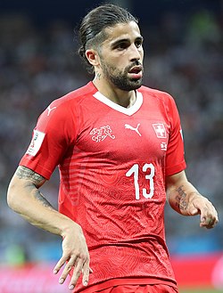 Ricardo Rodriguez(vice-captain) - Switzerland National Football Team player