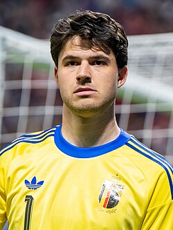 Senne Lammens - Belgium National Football Team player